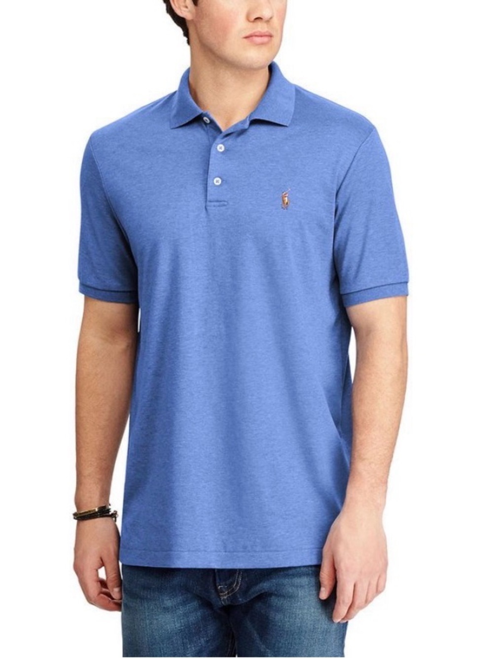Polo Ralph Lauren Short Sleeve Pima Soft Touch Classic Fit Polo, Size Medium